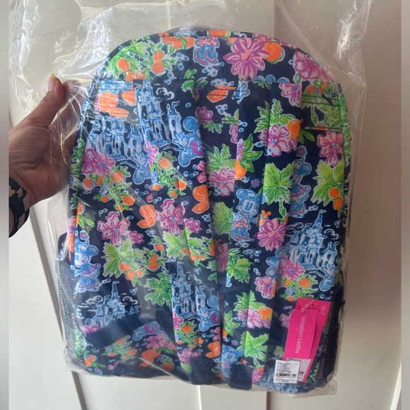 LILLY PULITZER X DISNEY backpack - Picture 2 of 3